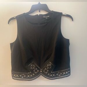 NWT Black Sleeveless Women's top (7th Avenue design studio)